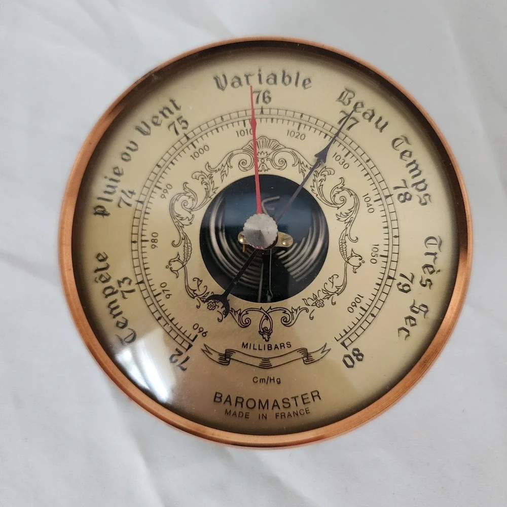 Vintage Baromaster Made in France 4